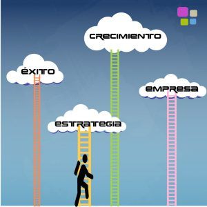 Los Diez Mandamientos del Crecimiento Empresarial - escalera exito 300x300