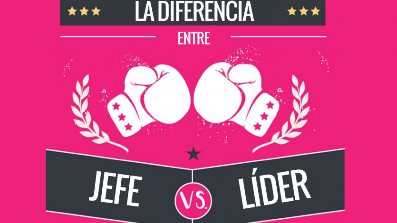 Las Diferencias Entre Un Jefe Y Un Lider Con Infografia